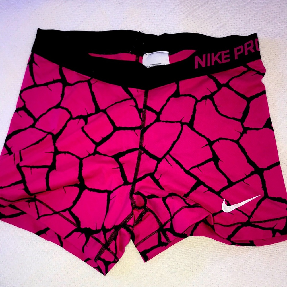 Pink large Nike Pro Spandex